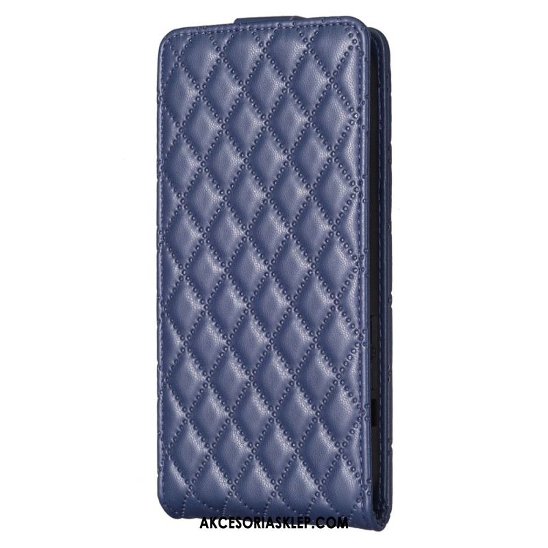 Etui Folio Samsung Galaxy S24 5g Pikowana Pionowa Klapa