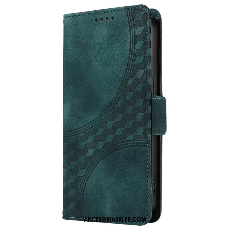 Etui Folio Samsung Galaxy S24 Fe Gwiezdne Diamenty