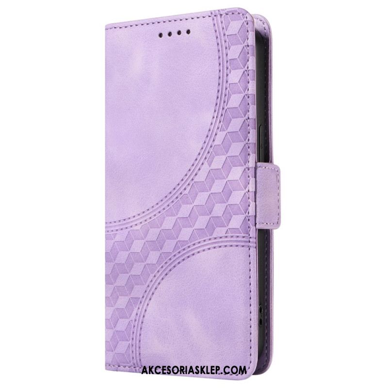 Etui Folio Samsung Galaxy S24 Fe Gwiezdne Diamenty