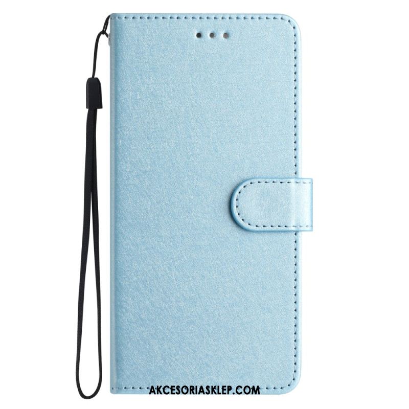 Etui Folio Samsung Galaxy S24 Fe Jedwabna Tekstura