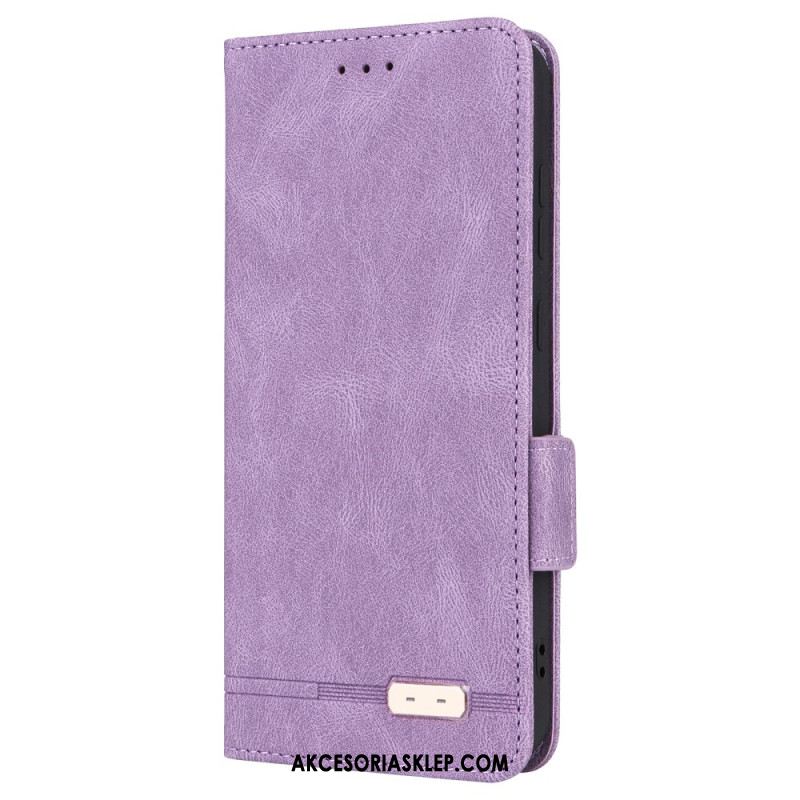 Etui Folio Samsung Galaxy S24 Fe Styl Retro Etui Ochronne