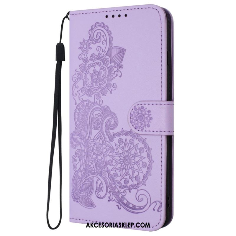 Etui Folio Samsung Galaxy S24 Plus 5g Koronka Etui Ochronne