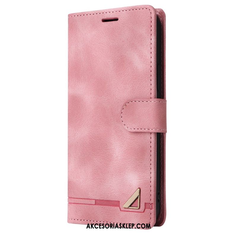 Etui Folio Samsung Galaxy S24 Plus 5g Stylowy Zamszowy Design Etui Ochronne