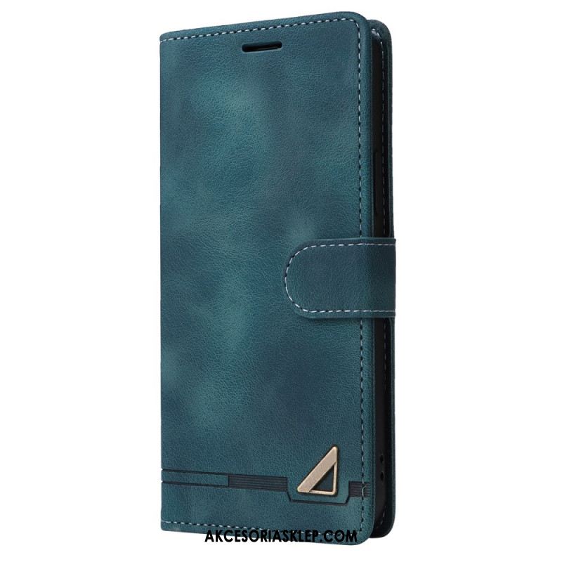 Etui Folio Samsung Galaxy S24 Plus 5g Stylowy Zamszowy Design Etui Ochronne