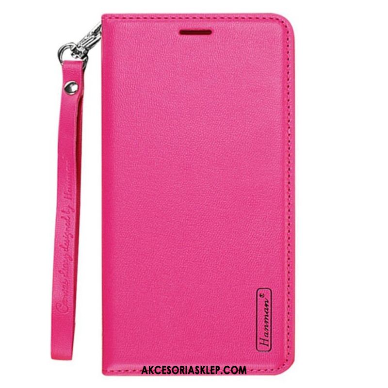 Etui Folio Samsung Galaxy S24 Ultra 5g Seria Minuo Hanman Etui Ochronne