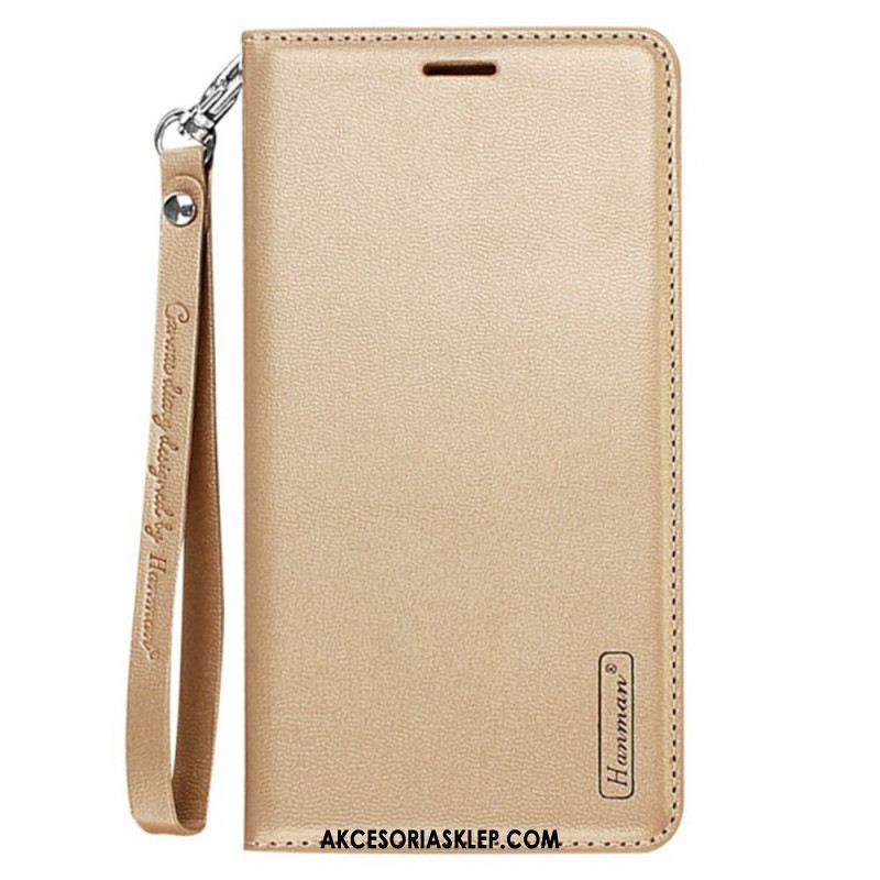 Etui Folio Samsung Galaxy S24 Ultra 5g Seria Minuo Hanman Etui Ochronne