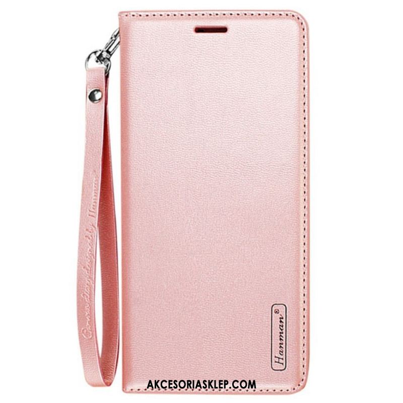 Etui Folio Samsung Galaxy S24 Ultra 5g Seria Minuo Hanman Etui Ochronne