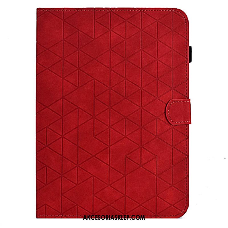 Etui Folio Samsung Galaxy Tab S9 Fe Wzór Geometryczny