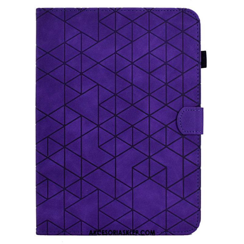 Etui Folio Samsung Galaxy Tab S9 Wzór Geometryczny Etui Ochronne