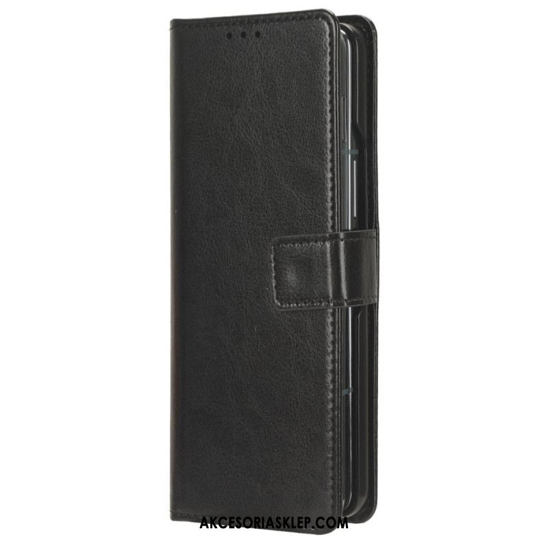 Etui Folio Samsung Galaxy Z Fold 5 Biznes W Lanière