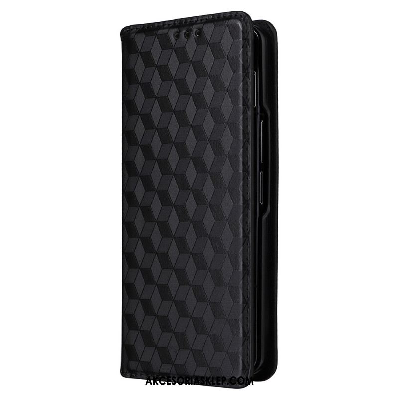 Etui Folio Samsung Galaxy Z Fold 6 Wzór Rombu