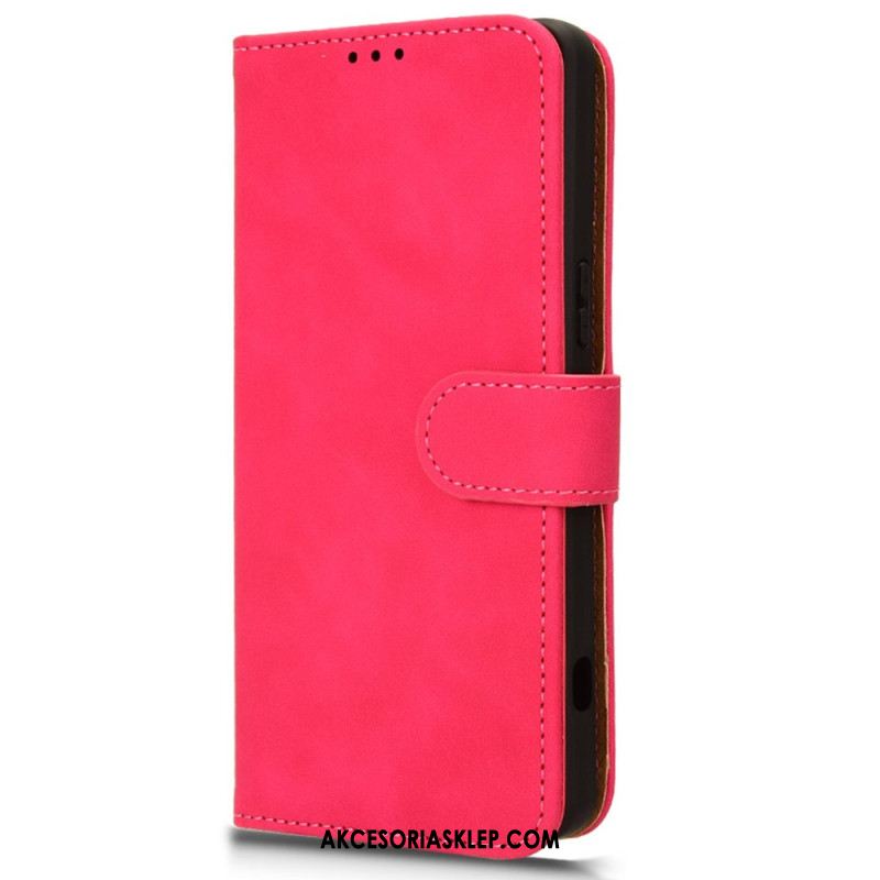 Etui Folio Sony Xperia 1 Vi Efekt Zamszu Etui Ochronne