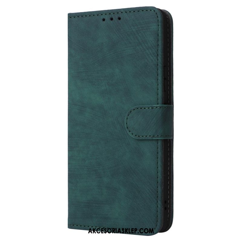 Etui Folio Sony Xperia 10 Vi Efekt Zamszu Z Paskiem Etui Ochronne