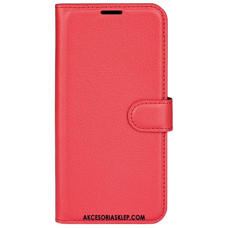 Etui Folio Sony Xperia 10 Vi Sztuczna Skóra Liczi Etui Ochronne