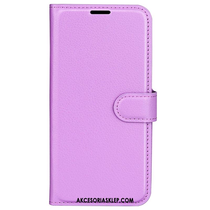 Etui Folio Sony Xperia 10 Vi Sztuczna Skóra Liczi Etui Ochronne