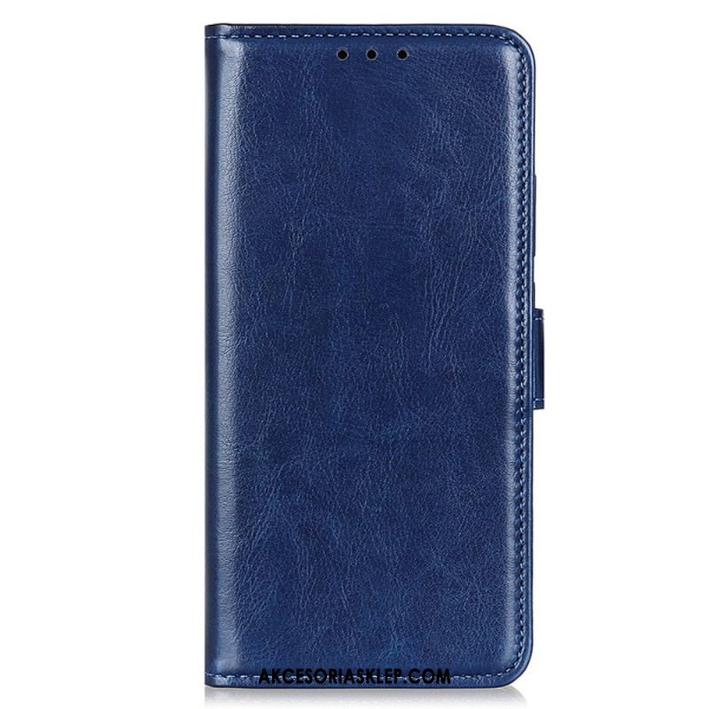 Etui Folio Xiaomi 14 Imitacja Skóry Lakierowanej Etui Ochronne