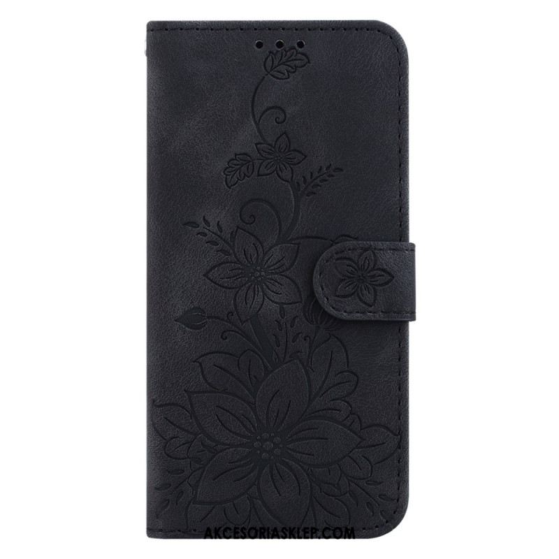 Etui Folio Xiaomi 14 Kwiatowy Wzór Etui Ochronne