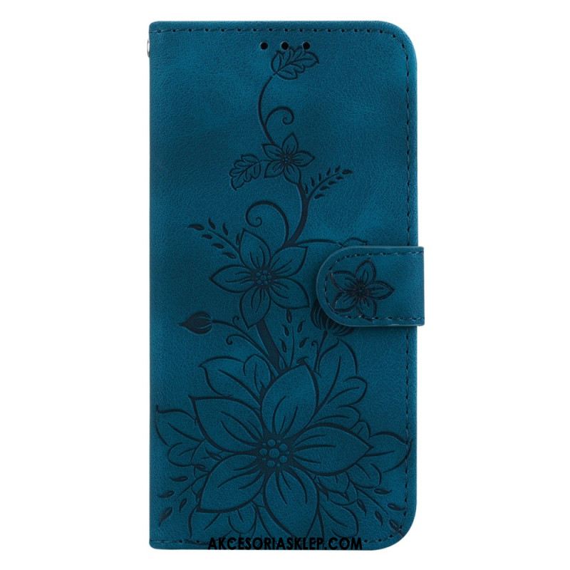 Etui Folio Xiaomi 14 Kwiatowy Wzór Etui Ochronne