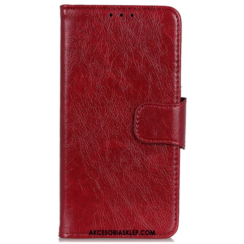 Etui Folio Xiaomi 14 Lakierowana Skóra Nappa Etui Ochronne