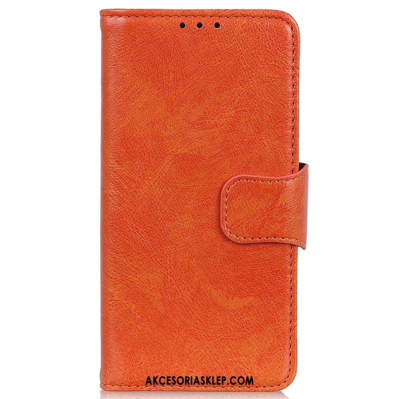 Etui Folio Xiaomi 14 Lakierowana Skóra Nappa Etui Ochronne