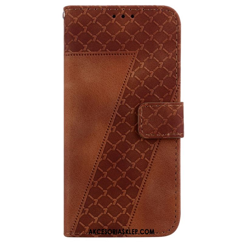 Etui Folio Xiaomi 14 Wzór 7 Z Paskiem