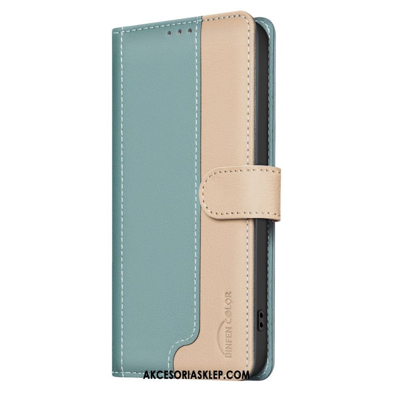 Etui Folio Xiaomi 14t Pro Dwukolorowy Kolor Binfen Etui Ochronne