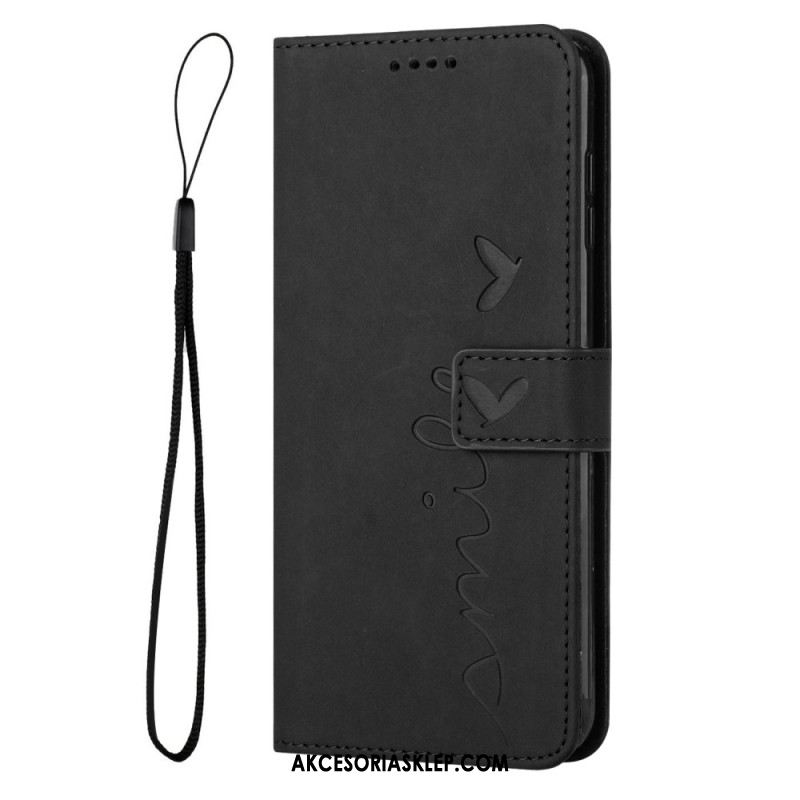 Etui Folio Xiaomi 14t Uśmiechnij Się