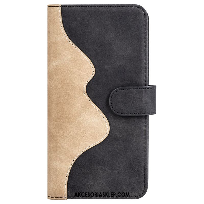 Etui Folio Xiaomi Redmi Note 13 4g Konstrukcja Dwukolorowa