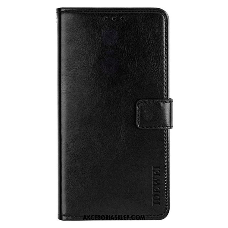 Etui Folio Xiaomi Redmi Note 13 4g Sztuczna Skóra Idewei