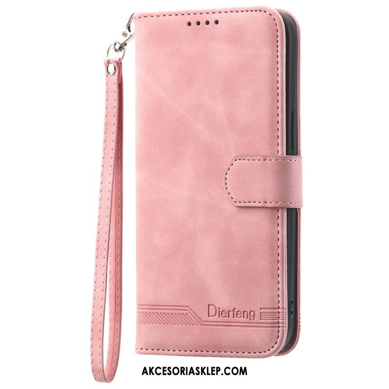 Etui Folio Xiaomi Redmi Note 13 5g Dierfeng Etui Ochronne