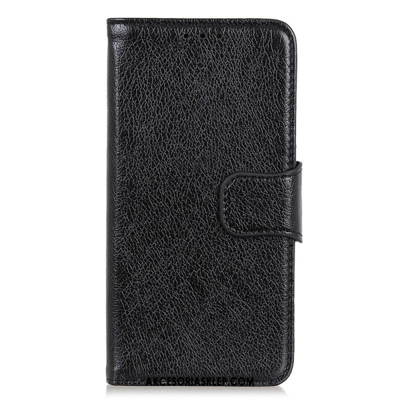 Etui Folio Xiaomi Redmi Note 13 5g Dwoina O Teksturze Nappa Etui Ochronne