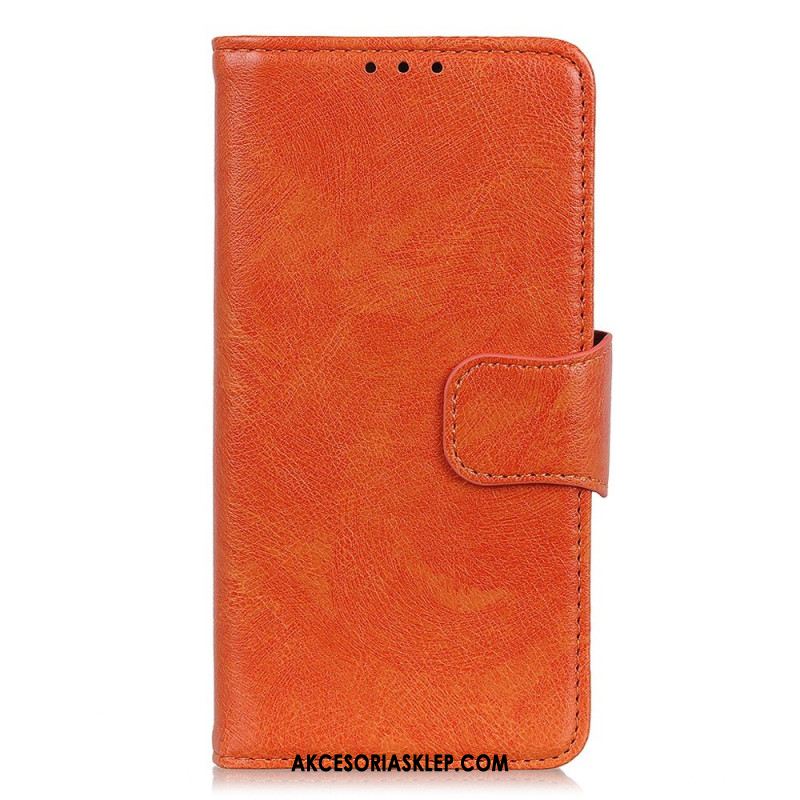 Etui Folio Xiaomi Redmi Note 13 5g Dwoina O Teksturze Nappa Etui Ochronne