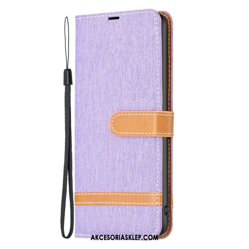 Etui Folio Xiaomi Redmi Note 13 5g Materiał Paska