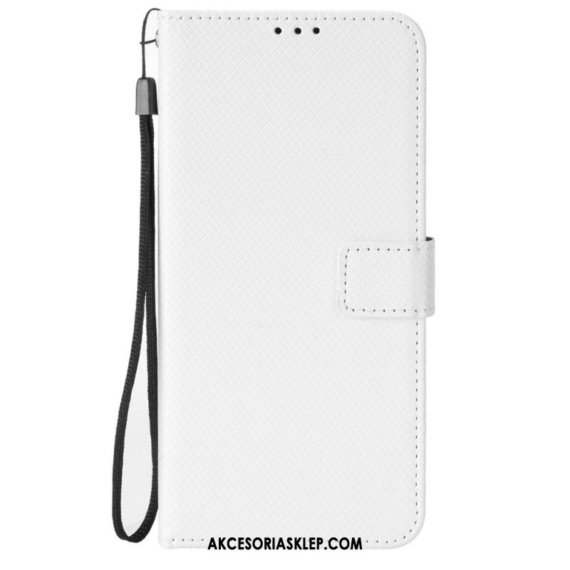 Etui Folio Xiaomi Redmi Note 13 5g Pasek W Kropki