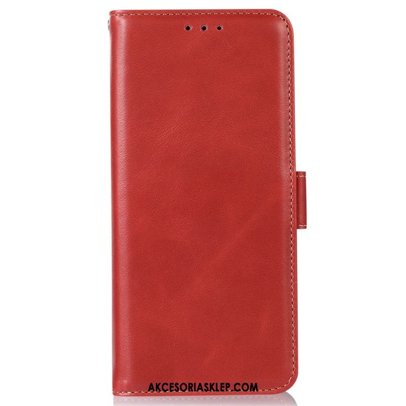 Etui Folio Xiaomi Redmi Note 13 Pro 4g Blokowanie Rfid Tekstury Skóry