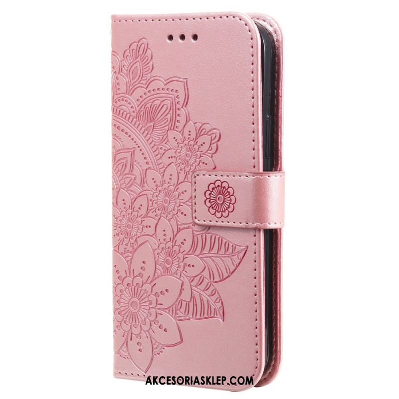 Etui Folio Xiaomi Redmi Note 13 Pro 4g Druk Mandali Etui Ochronne