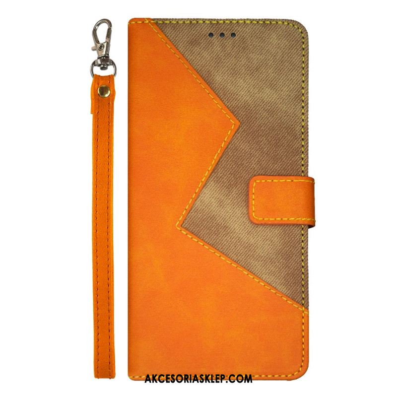 Etui Folio Xiaomi Redmi Note 13 Pro 4g Dwukolorowy Idewei Etui Ochronne