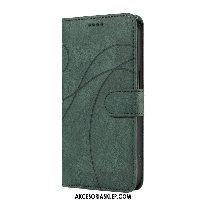 Etui Folio Xiaomi Redmi Note 13 Pro 4g Faliste Linie