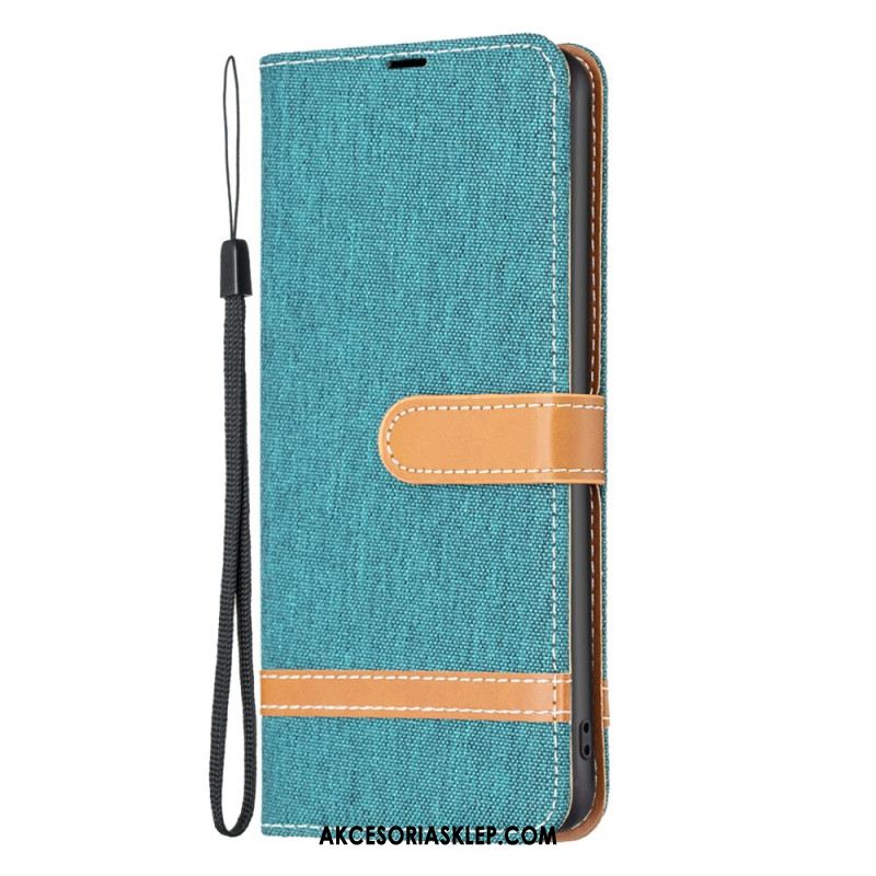 Etui Folio Xiaomi Redmi Note 13 Pro 5g Materiał Paska