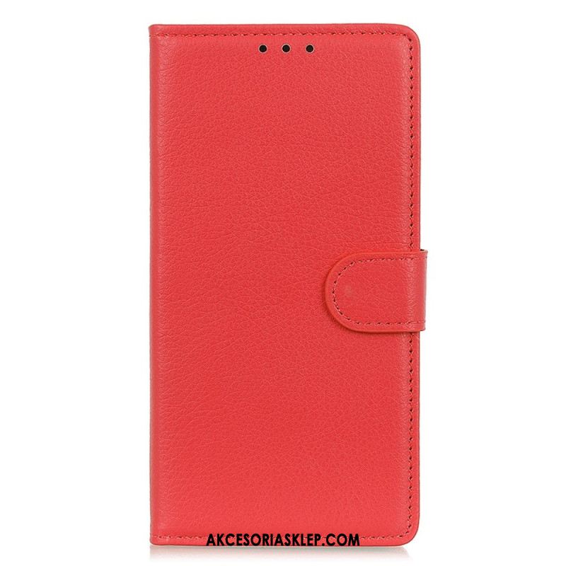 Etui Folio Xiaomi Redmi Note 13 Pro 5g Tradycyjna Sztuczna Skóra