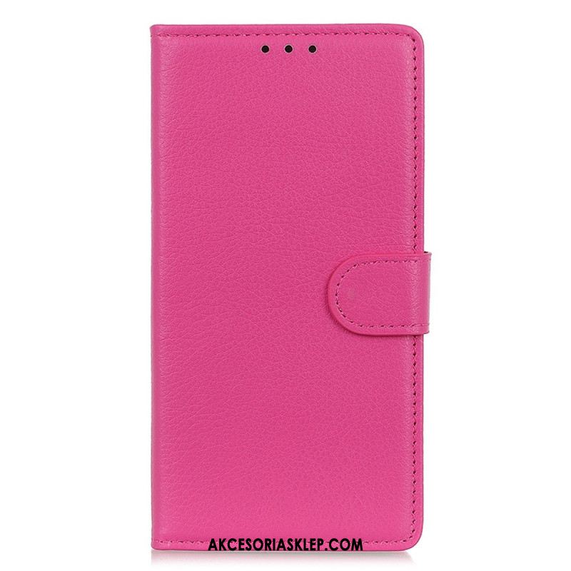 Etui Folio Xiaomi Redmi Note 13 Pro 5g Tradycyjna Sztuczna Skóra