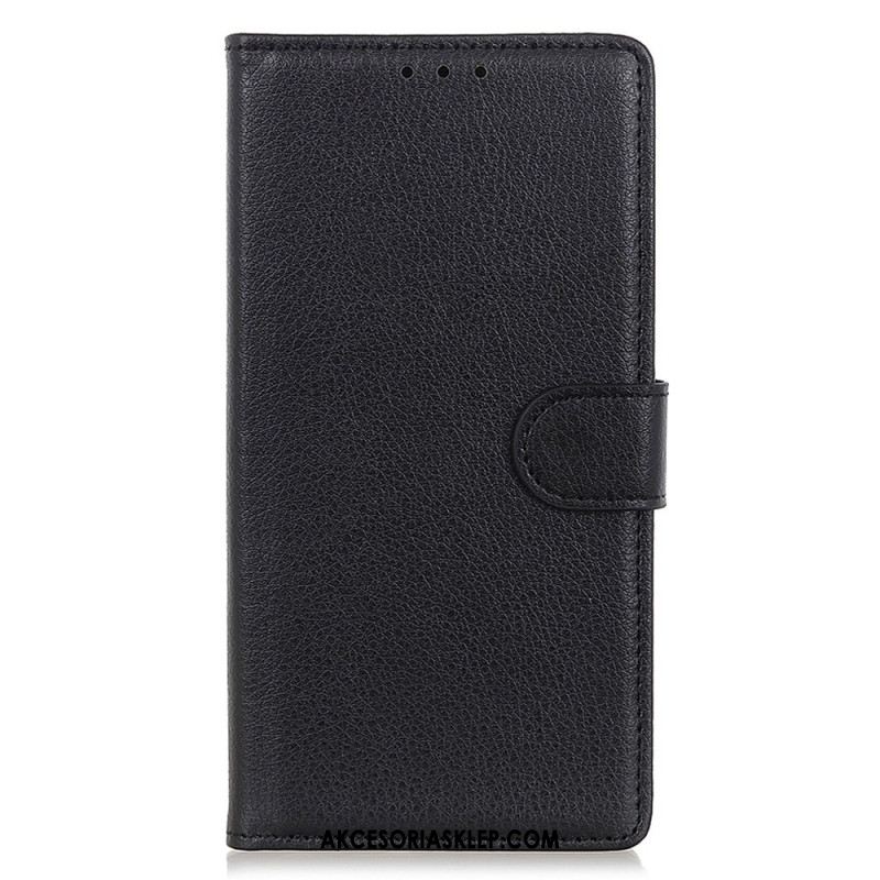 Etui Folio Xiaomi Redmi Note 13 Pro Plus 5g Tradycyjna Sztuczna Skóra