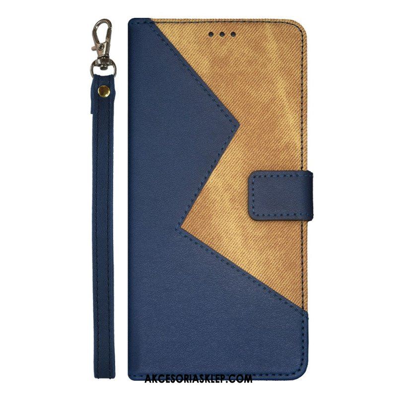 Etui Folio do Google Pixel 7A Dwukolorowy Idewei