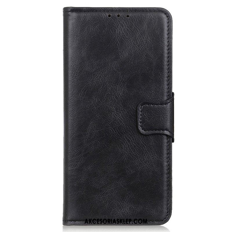 Etui Folio do Google Pixel 7A Stylowe Skórzane Zapięcie Dwustronne