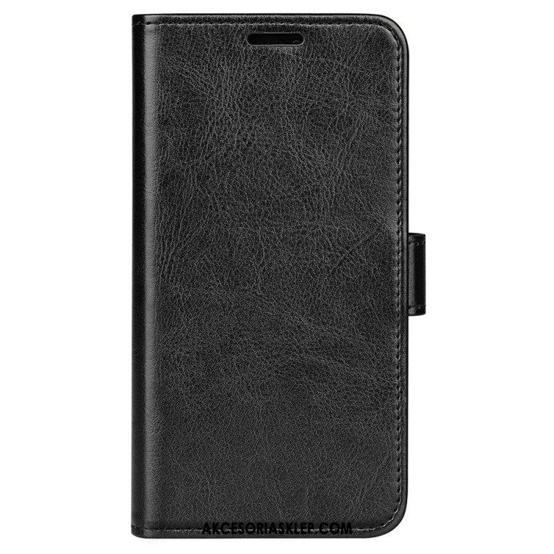 Etui Folio do Moto E40 / E30 / E20 Designerski Efekt Skóry