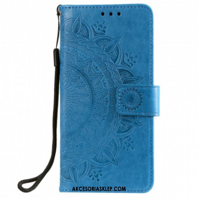 Etui Folio do Moto G50 Mandala Słońca