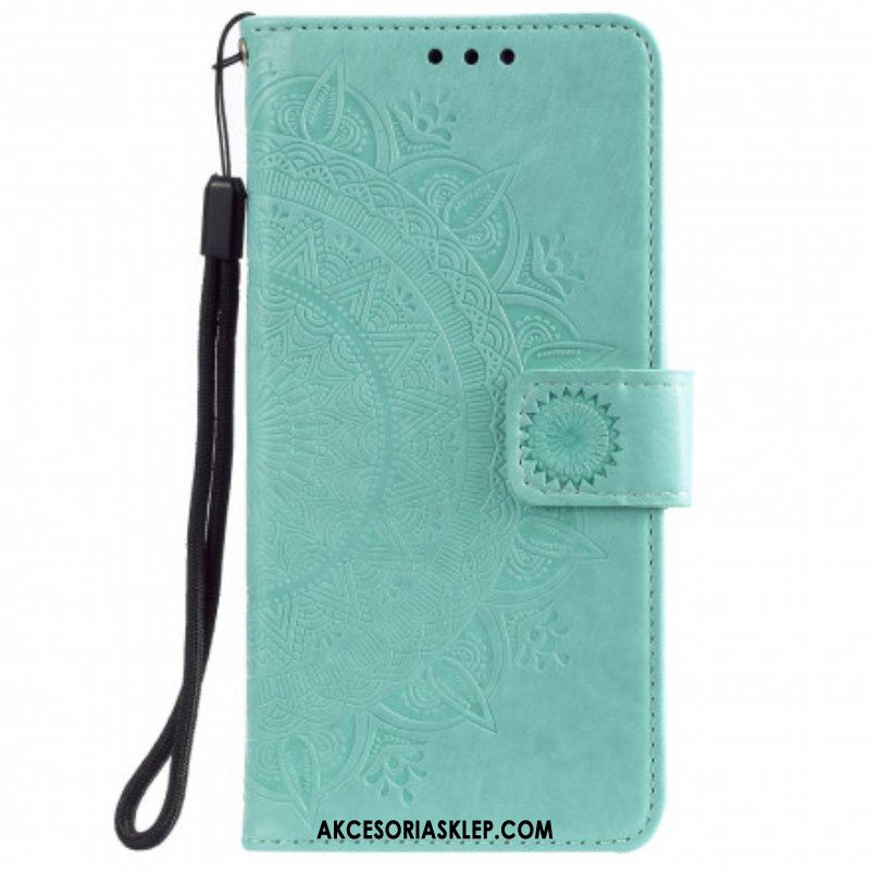 Etui Folio do Moto G50 Mandala Słońca