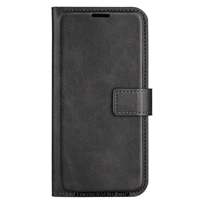 Etui Folio do Moto G73 5G Efekt Skóry