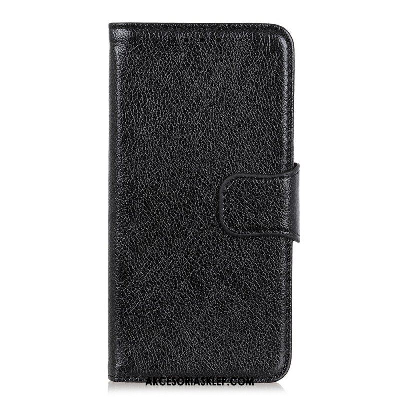 Etui Folio do OnePlus 10 Pro 5G Dwoina Skóry Nappa