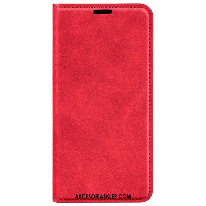 Etui Folio do OnePlus Nord 2T 5G Dotyk Skóry